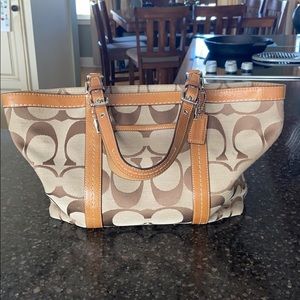 Coach satchel purse